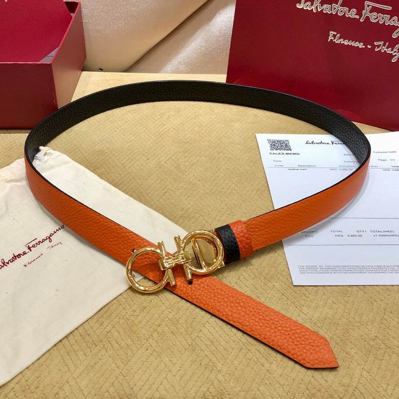Ferragamo Belt 25mmx95-110cm 7D15
